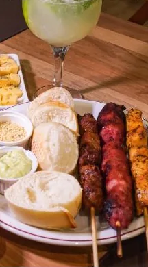 Porção de happy hour da Padaria Pamer